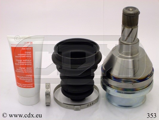 Nivelsarja, vetoakseli, Vaihteiston puoli, Etuakseli, vasen CDX CDX