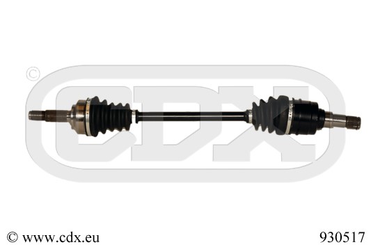 Vetoakseli, Etuakseli, vasen CDX CDX