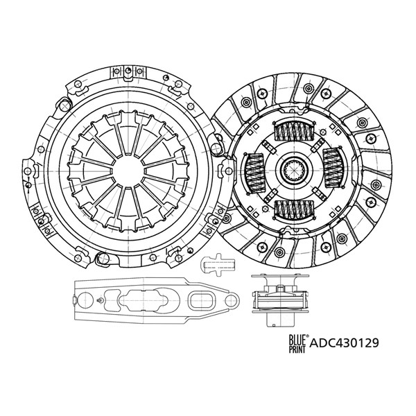 Kytkinpaketti BLUE PRINT BLUE PRINT