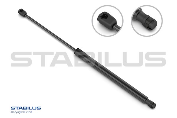 Kaasujousi, tavaratila, Molemminpuolin STABILUS //  inter-stopâ® STABILUS