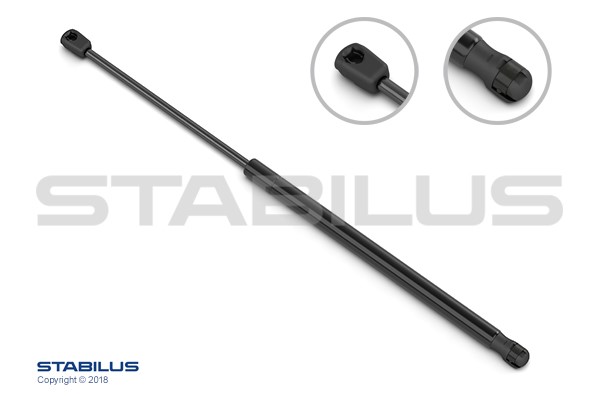 Kaasujousi, konepelti, Molemminpuolin STABILUS //  lift-o-matâ® STABILUS