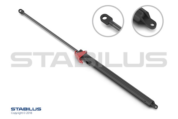 Kaasujousi, konepelti, Molemminpuolin STABILUS //  lift-o-matâ® STABILUS