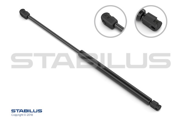 Kaasujousi, takalasi, Molemminpuolin STABILUS //  lift-o-matâ® STABILUS