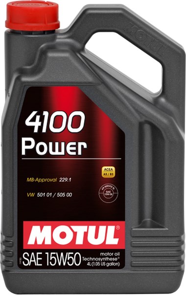 Moottoriöljy Motul 4100 Power 15W-50 MOTUL
