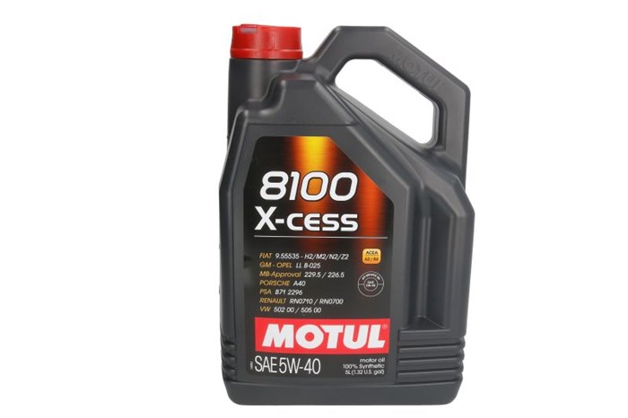 Moottoriöljy Motul 8100 X-Cess 5W-40 MOTUL