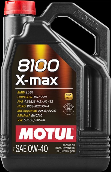 Moottoriöljy Motul 8100 X-Max 0W-40 MOTUL