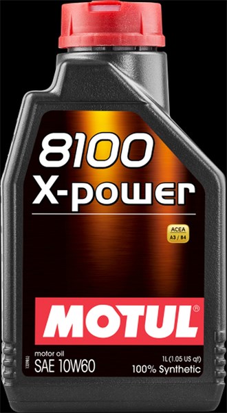 Moottoriöljy Motul 8100 X-Power 10W-60 MOTUL