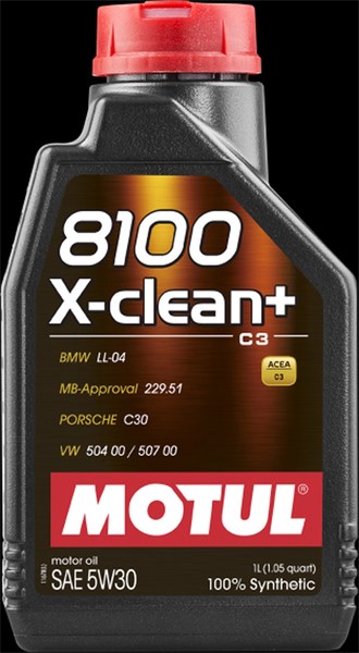 Moottoriöljy Motul 8100 X-Clean+ 5W-30 MOTUL