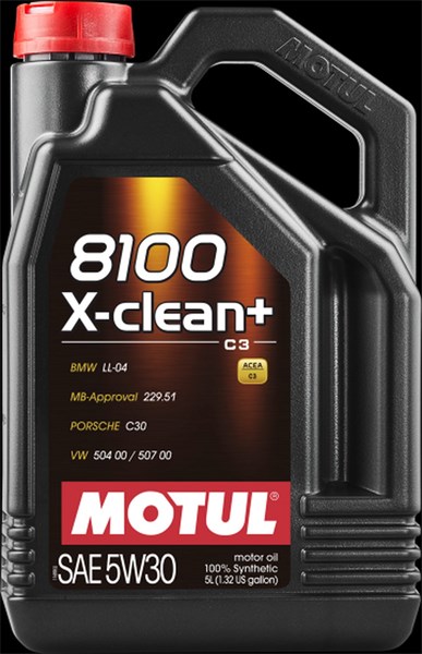 Moottoriöljy Motul 8100 X-Clean+ 5W-30 MOTUL
