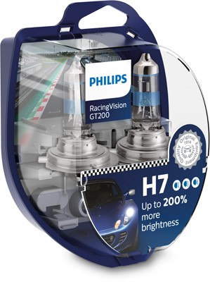 Halogeenilamppu PHILIPS RacingVision GT200 H7 PX26d 12V PHILIPS Philips