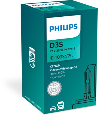 Xenonlamppu PHILIPS Xenon X-tremeVision gen2 D3s PK32d-5 PHILIPS Philips