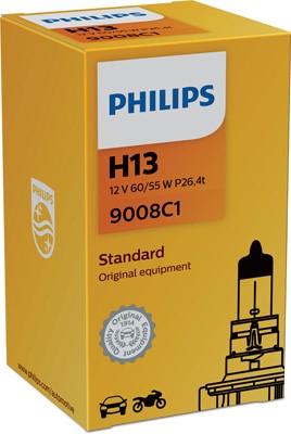 Halogeenilamppu  PHILIPS H13 P26,4t 12V PHILIPS Philips