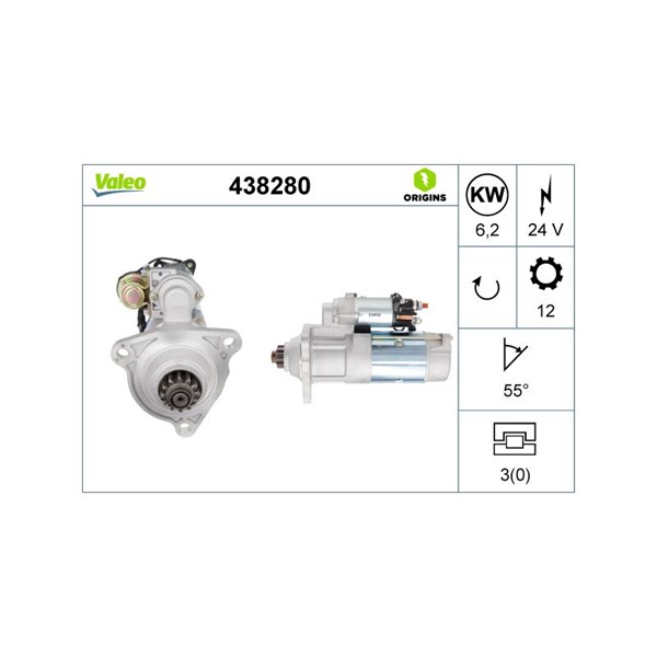 Käynnistin 24V VALEO VALEO
