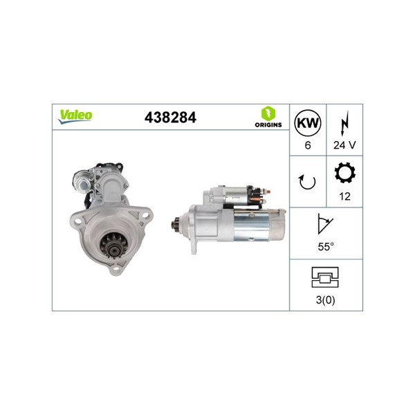 Käynnistin 24V VALEO VALEO