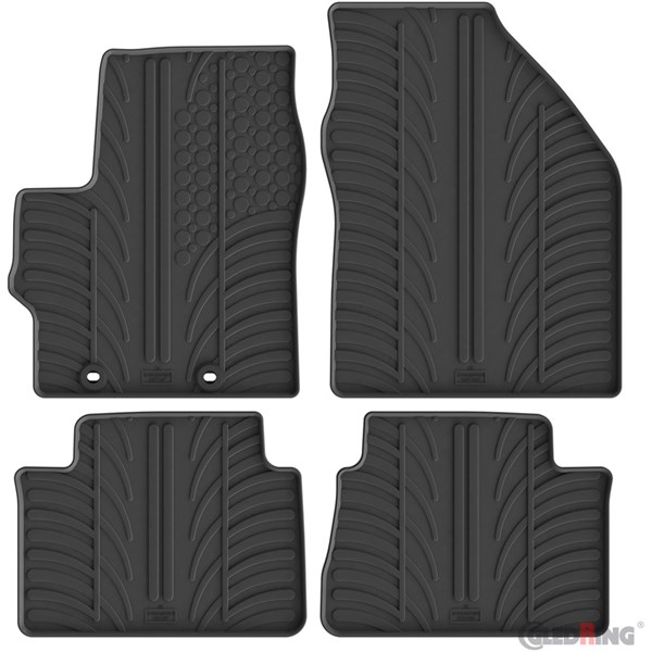 Kumimatto, sisätila Toyota Yaris (P21) HB incl. Hybrid 2020-, Ede GledRing