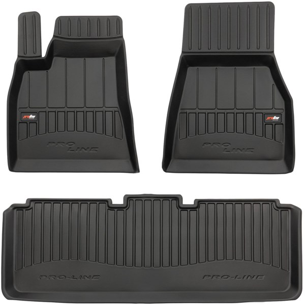 Kumimatto, sisätila	3D PROLINE Tesla S 2012-... Frogum