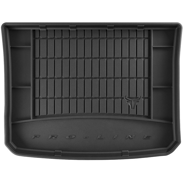 Bagagerumsmatta 3D ProLine Fiat 500X, fullstort reservhjul - fiat 500x