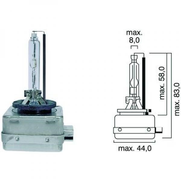 Xenonlamppu DIEDERICHS D1S PK32d-2 12V DIEDERICHS DIEDERICHS