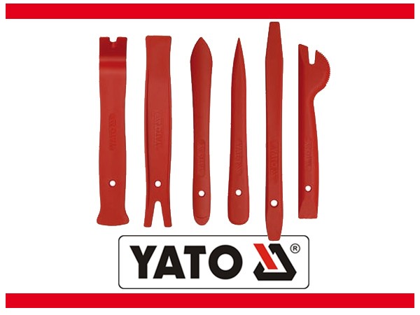 Asennusvipusarja 6pcs Yato