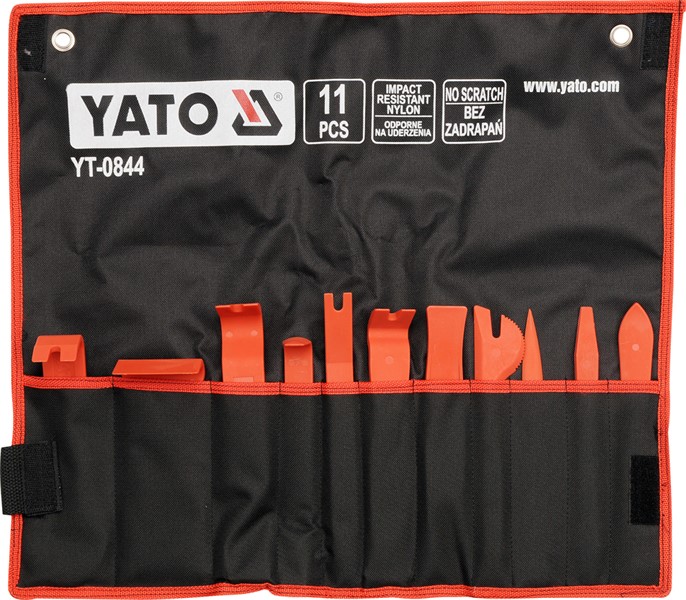 Asennusvipusarja 11pcs Yato
