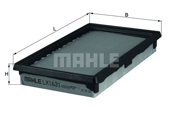 Ilmansuodatin MAHLE MAHLE