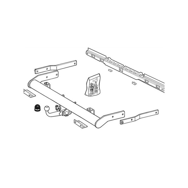 Vetokoukku­paketti kiinteällä kuulalla BRINK BRINK