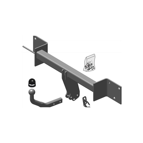 Vetokoukku­paketti kiinteällä kuulalla BRINK BRINK