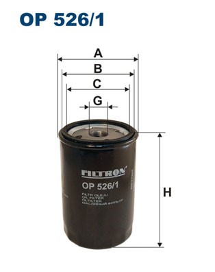 Öljynsuodatin FILTRON FILTRON
