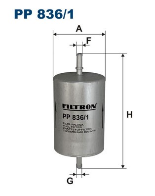 Polttoainesuodatin FILTRON FILTRON