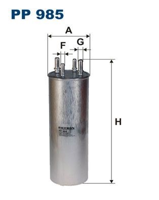 Polttoainesuodatin FILTRON FILTRON