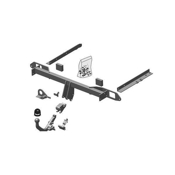 Dragkrokssats med avtagbar kula BRINK - opel insignia a, insignia a sedan, insignia a sports tourer