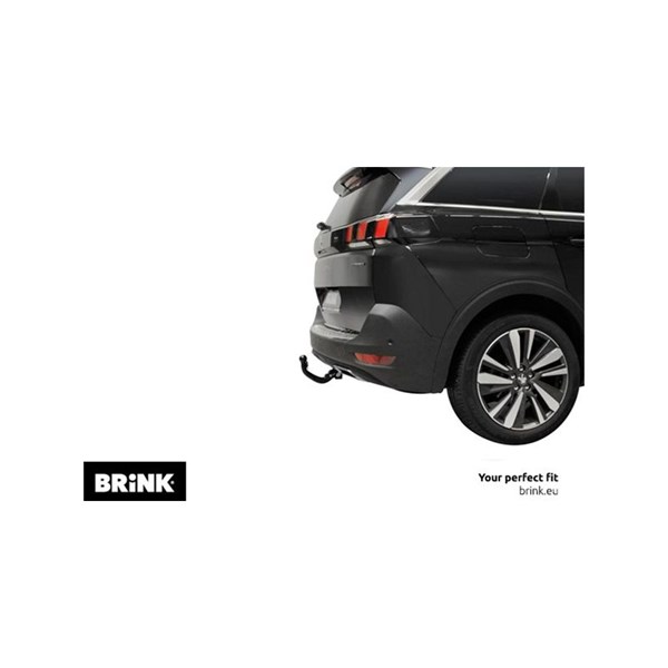 Dragkrokssats med avtagbar kula BRINK - peugeot 5008 ii