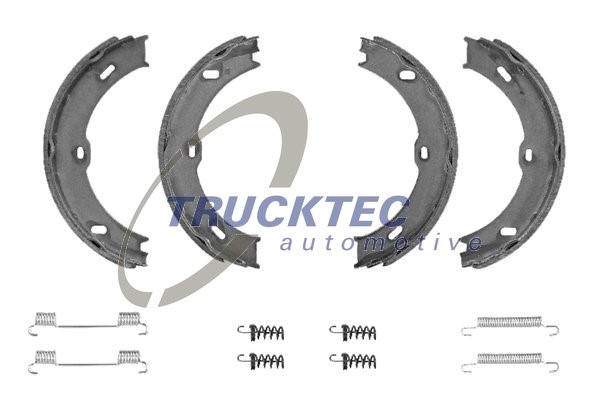 Jarrukenkäsarja, seisontajarru, Taka-akseli, molemminpuolinen TRU TRUCKTEC AUTOMOTIVE