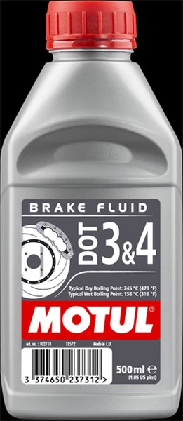 Jarruneste DOT 3&4 500ml MOTUL Dot 3 & 4 MOTUL