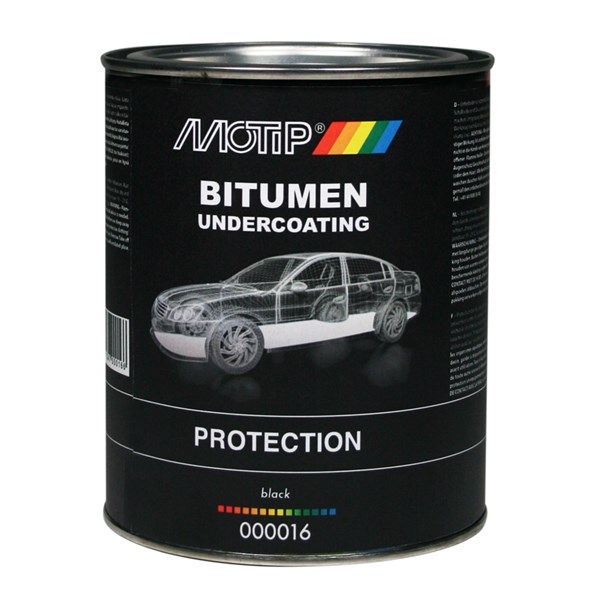 Bitumen Undercoating Pohjasuoja musta 1kg MOTIP