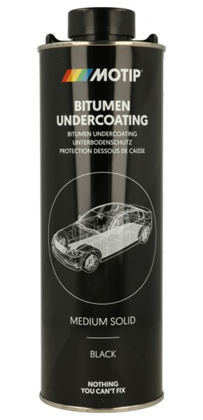 Bitumen Undercoating Pohjasuoja musta 1L MOTIP