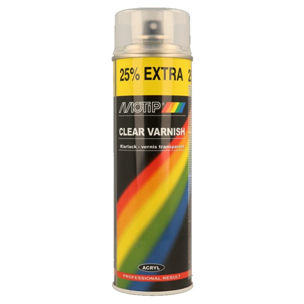 Clear Varnish Mattilakka 500ml MOTIP