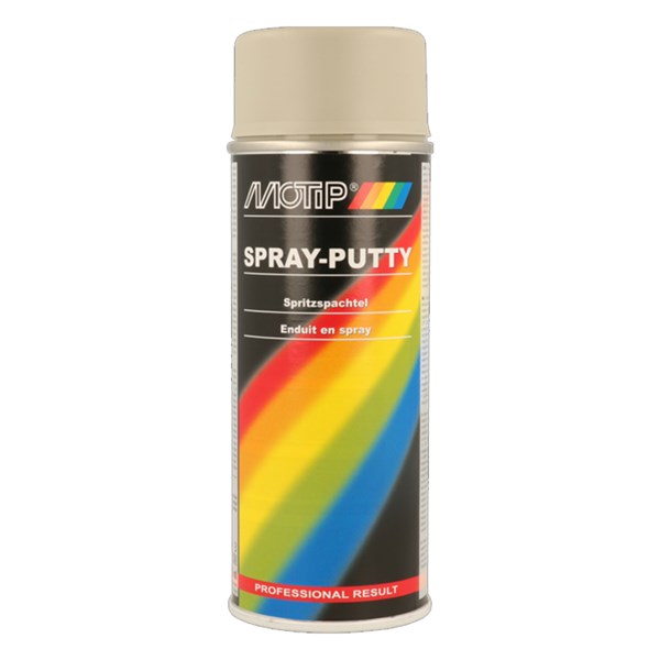 Spray Sputty Ruiskukitti beigeharmaa 400ml MOTIP