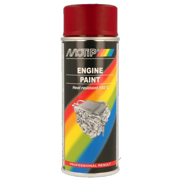 Moottorimaali spray punainen 400ml MOTIP