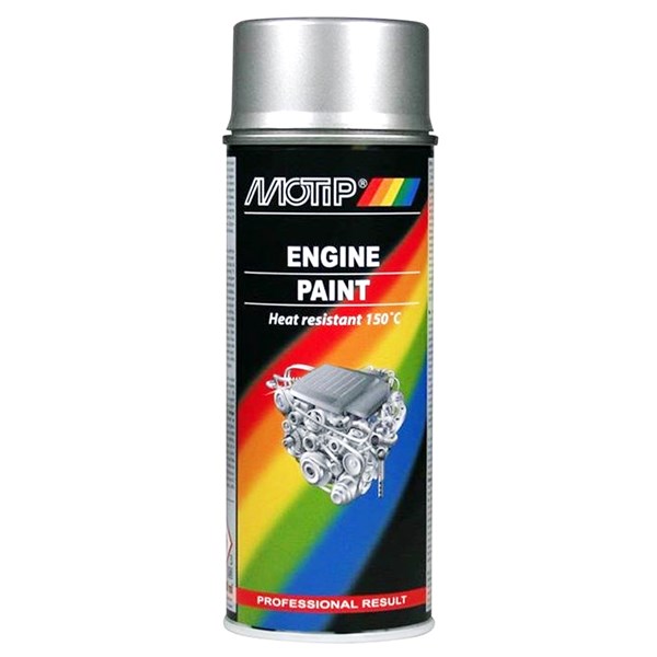 Moottorimaali spray alumiini 400ml MOTIP