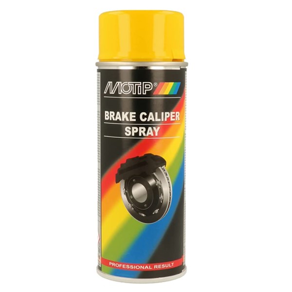 Jarrusatulan maali spray keltainen 400ml MOTIP