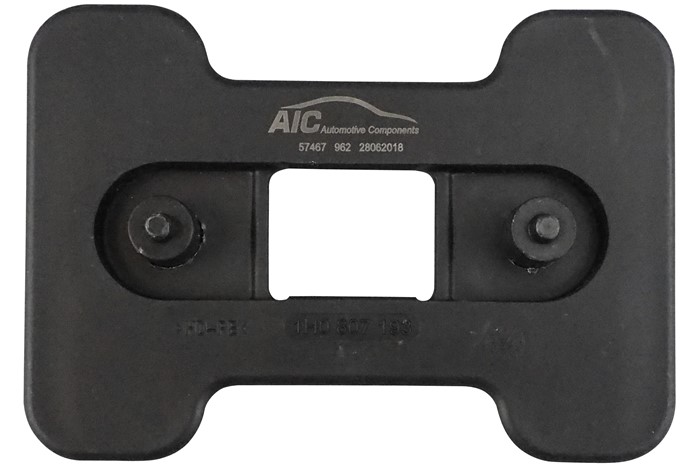 Pidike, puskuri, Edessä ja takana AIC AIC