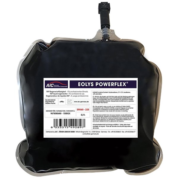 Lisäaine, noki-/hiukkassuodattimen regenerointi AIC AIC