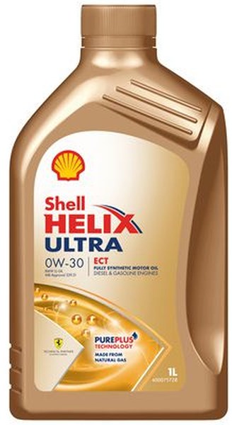 Moottoriöljy Shell Helix Ultra Ect 0W-30 SHELL