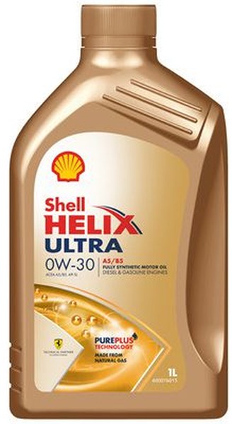 Moottoriöljy Shell Helix Ultra A5/B5 0W-30 SHELL SHELL
