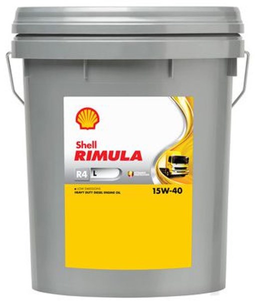 Moottoriöljy Shell Rimula R4 L 15W-40 SHELL