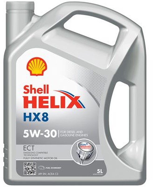 Moottoriöljy Shell Helix Hx8 Ect 5W-30 SHELL