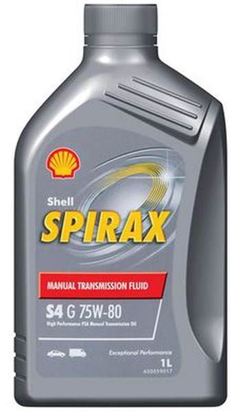 Voimansiirtoöljy Shell Spirax S4 G 75W-80 GL-4, 1L, Etuakseli, Ta SHELL