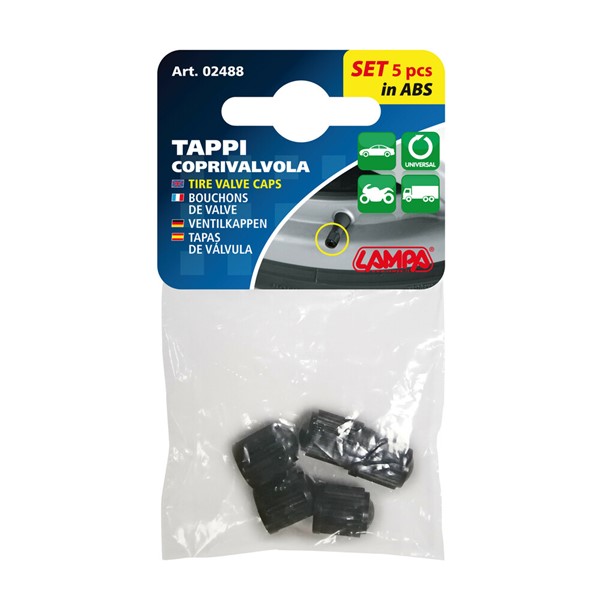 Venttiilihattu, rengasventtiili 5 pcs set LAMPA Lampa