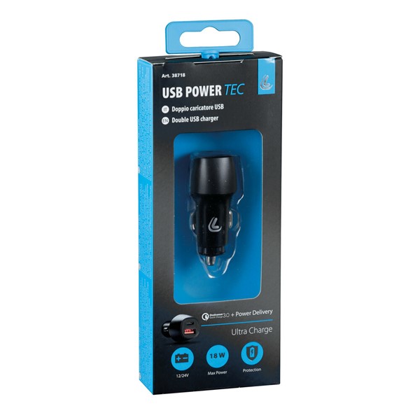 Usb-laturi 18w - 12/24v LAMPA Lampa
